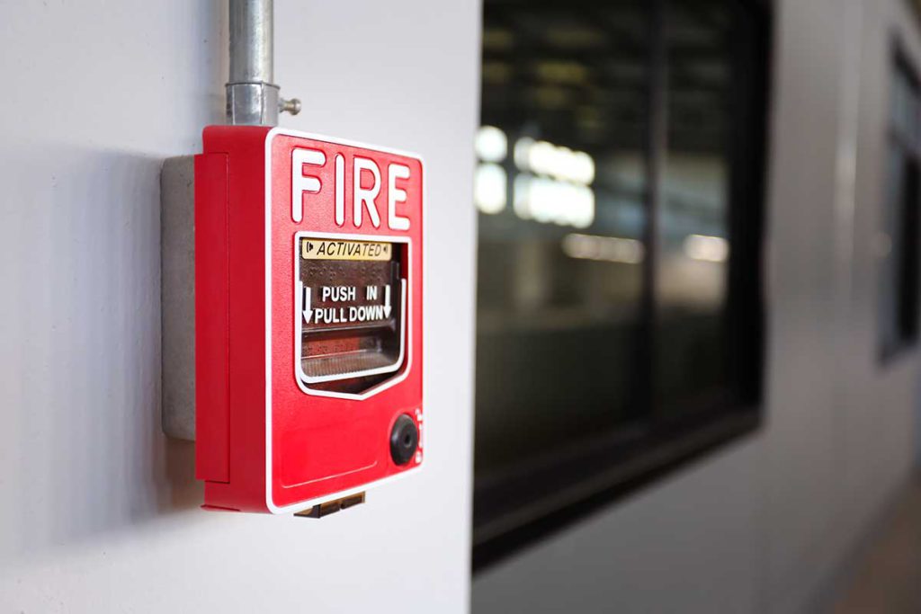 Alarmas contra incendios